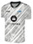 TENNESSEE LOBOS RUSH  BROOKLYN II RUSH SOCCER SCATTERED SHARDE SHORT SLEEVE MATCH JERSEY WHITE PROMO GREY BLACK