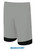 RUSH WI WEST-LX UNITED RUSH SOCCER MET MATCH SHORTS PROMO GREY BLACK  -KIT