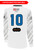 SUPERIOR RUSH  BROOKLYN II RUSH SOCCER SCATTERED SHARDE LONG SLEEVE MATCH JERSEY WHITE PROMO  GREY BLACK