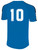 RUSH WI WEST-LX UNITED MADISON SHORT  SLEEVE TRAINING TOP PROMO BLUE BLACK WHITE