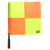 REFEREE SCSOASD CS REFEREE FLAG NEON ORANGE NEON YELLOW BLACK - SCSOASD