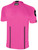 OFFICIAL REFEREE 1/4 ZIP SHORT SLEEVE JERSEY REFEREE PINK BLACK - SCSOASD