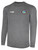 REFEREE BASICS II LONG SLEEVE TRAINING TOP CSRP DARK HEATHER GREY WHITE - SCSOASD