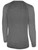 REFEREE BASICS II LONG SLEEVE TRAINING TOP CSRP DARK HEATHER GREY WHITE - SCSOASD