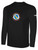 REFEREE SCSOASD  BASICS LONG SLEEVE COTTON TEE BLACK WHITE - SCSOASD