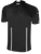 OFFICIAL REFEREE V-NECK SHORT SLEEVE JERSEY BLACK WHITE - SCSOASD