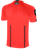 OFFICIAL REFEREE V-NECK SHORT SLEEVE JERSEY REFEREE RED BLACK - SCSOASD