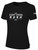 EAST PENN RUSH SHORT SLEEVE COTTON T-SHIRT BLACK WHITE