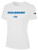 HILLSBORO  RUSH  SHORT SLEEVE COTTON T-SHIRT CREST ON WEARERS CENTER CHESTWHITE BLACK