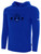 TENNESSEE LOBOS RUSH  FLEECE HOODIE CREST ON WEARERS CENTER CHEST  ROYAL BLUE WHITE