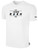IOWA  RUSH  NORTH  RUSH SHORT SLEEVE COTTON T-SHIRT CREST ON WEARERS CENTER CHEST WHITE BLACK