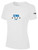 IOWA   RUSH SOUTH  SHORT SLEEVE COTTON T-SHIRT CREST ON WEARERS CENTER CHEST WHITE BLACK