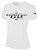 RUSH WI WEST-LX UNITED SHORT SLEEVE    COTTON T-SHIRT CREST ON WEARERS CENTER  CHEST WHITE BLACK