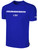 COLORADO RUSH SOUTH   SHORT SLEEVE COTTON T-SHIRT CREST ON WEARERS CENTER CHEST ROYAL BLUE WHITE