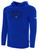 COLORADO  RUSH SOUTH  FLEECE HOODIE CREST ON WEARERS CENTER CHEST ROYAL BLUE WHITE