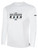 COLORADO RUSH LONG SLEEVE COTTON  T-SHIRT CREST  ON WEARERS CENTER CHEST WHITE BLACK