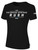 COLORADO RUSH COS  RUSH SHORT SLEEVE      COTTON T-SHIRT CREST ON WEARERS CENTER CHEST BLACK WHITE