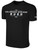 COLORADO RUSH COS  RUSH SHORT SLEEVE      COTTON T-SHIRT CREST ON WEARERS CENTER CHEST BLACK WHITE