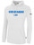 COLORADO RUSH EAST FLEECE HOODIE CREST ON  WEARERS CENTER CHEST WHITE BLACK