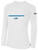COLORADO RUSH NORTH   LONG SLEEVE COTTON T-SHIRT CREST ON WEARERS CENTER CHEST  WHITE BLACK