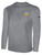 CUYAHOGA FALLS SC BASICS LONG SLEEVE COTTON TEE LIGHT HEATHER GREY BLACK