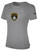 VALOR SOCCER PREMIER AND SELECT BASICS CREW NECK POLY TEE CREST ON WEARERS CENTER CHEST LIGHT HEATHER GREY BLACK