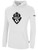 CAVALRY YOUTH SOCCER BASICS PULLOVER FLEECE HOODIE WHITE BLACK