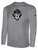 CAVALRY YOUTH SOCCER BASICS COTTON LONG SLEEVE T-SHIRT LIGHT HEATHER GREY BLACK
