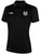 VIEWS FC CLASSIC POLY POLO BLACK WHITE