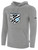 VIEWS FC BASICS FLEECE PULLOVER HOODIE LIGHT HEATHER GREY BLACK