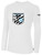 VIEWS FC BASICS CREW NECK LONG SLEEVE POLY TEE WHITE BLACK