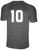 HILTON HEAT SC  BASICS II TRAINING JERSEY DARK HEATHER GREY WHITE