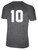 HILTON HEAT SC  BASICS II TRAINING JERSEY DARK HEATHER GREY WHITE