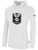 HILTON  HEAT SC  BASICS PULLOVER FLEECE HOODIE WHITE BLACK