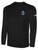 NAPA SPORTS SC BASICS LONG SLEEVE COTTON T-SHIRT WEARER'S CREST LEFT CHEST BLACK WHITE