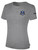 NAPA SPORTS SC BASICS COTTON SHORT SLEEVE T-SHIRT WEARER'S CREST LEFT CHEST LIGHT HEATHER GREY BLACK
