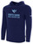 NORTH SHORE GIRLS SOCCER BASICS FLEECE HOODIE WEARERS CENTER CHEST: NORTH SHORE GIRLS SOCCER NAVY WHITE
