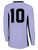 HUNTER SC PITCH STAR LONG SLEEVE GOALKEEPER JERSEY WITHOUT PADDING LAVENDER BLACK