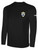 HUNTER SC BASICS LONG SLEEVE COTTON TEE CREST  ON WEARER'S LEFT CHEST BLACK WHITE