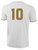 OTTAWA VALLEY EMPIRE KNIT STRIPE JERSEY WHITE BRIGHT GOLD -KIT