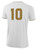 OTTAWA VALLEY EMPIRE KNIT STRIPE JERSEY WHITE BRIGHT GOLD -KIT