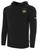 OTTAWA VALLEY BASICS FLEECE PULLOVER HOODIE CREST ON WEARER'S LEFT CHEST BLACK WHITE
