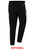 STANFORD STRIKERS FC MADISON TRAINING PANTS WITH ZIPPERED POCKETS BLACK WHITE