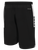 STANFORD STRIKERS FC MADISON TRAINING SHORTS WITHOUT POCKETS BLACK WHITE -KIT