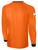 U.S. FUTSAL  BASICS REFEREE LONG SLEEVE JERSEY TEAM ORANGE BLACK