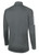STANFORD STRIKERS FC MADISON 1/4 ZIP TECHNICAL TRAINING TOP MEDIUM  GREY WHITE