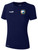 U.S. FUTSAL  REFEREE BASICS II SHORT SLEEVE TRAINING TOP NAVY WHITE