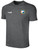 U.S. FUTSAL  REFEREE BASICS II SHORT SLEEVE TRAINING TOP DARK HEATHER GREY WHITE