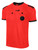 REFEREE  BASICS REFEREE SHORT SLEEVE JERSEY REF RED BLACK - ONTARIO