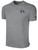REFEREE  BASICS COTTON SHORT SLEEVE T-SHIRT WEARER'S LEFT CHEST LIGHT HEATHER GREY BLACK - ONTARIO
